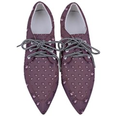 Zodiac Bat Pink Grey Pointed Oxford Shoes by snowwhitegirl