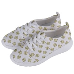 Happy Toast White Women s Lightweight Sports Shoes by snowwhitegirl