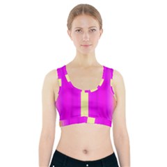 Colors And More Wonderful Colors Sports Bra With Pocket by pepitasart