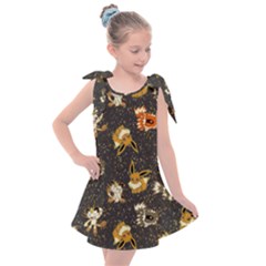 Normal Type  Kids  Tie Up Tunic Dress by Mezalola