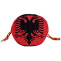 Albania Flag Drawstring Bucket Bag View3