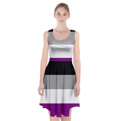 Asexual Pride Flag Lgbtq Racerback Midi Dress by lgbtnation