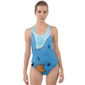 Patokip Cut-Out Back One Piece Swimsuit View1