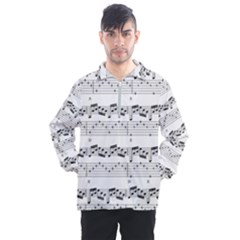 Notes Lines Music Men s Half Zip Pullover by Mariart