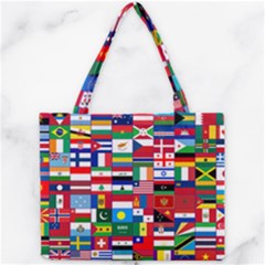 Flags Countries International Mini Tote Bag by Sapixe