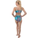 Opaled Abstract  Tied Up Two Piece Swimsuit View2