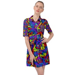 D 2 1 Belted Shirt Dress by ArtworkByPatrick