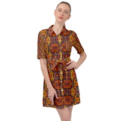 E 1 Belted Shirt Dress by ArtworkByPatrick