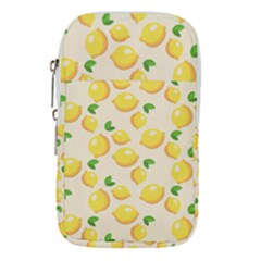 Fruits Template Lemons Yellow Waist Pouch (large) by Pakrebo