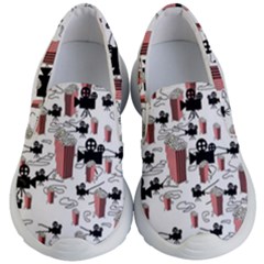 Movies And Popcorn Kids  Lightweight Slip Ons by bloomingvinedesign