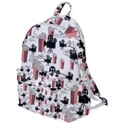 Movies And Popcorn The Plain Backpack by bloomingvinedesign