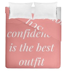 Self Confidence  Duvet Cover Double Side (queen Size) by Abigailbarryart