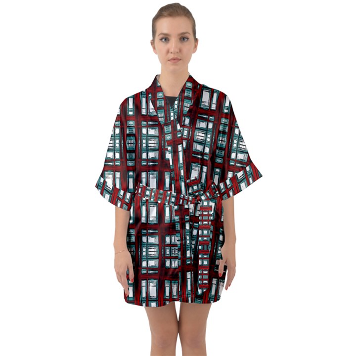 I 5 Quarter Sleeve Kimono Robe