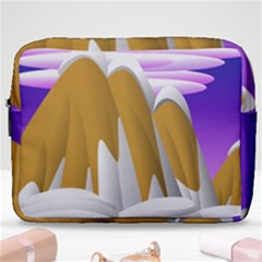 Europa Positive Thinking Mountain Make Up Pouch (large) by Pakrebo