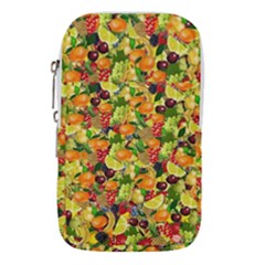 Background Pattern Structure Fruit Waist Pouch (large) by Pakrebo