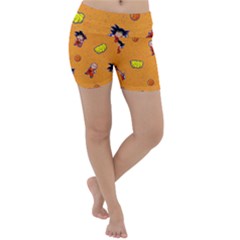 Dragonball Lightweight Velour Yoga Shorts by Mezalola