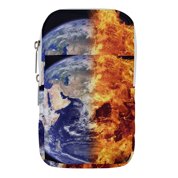 Earth World Globe Universe Space Waist Pouch (Small)