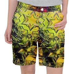 Background Star Abstract Colorful Pocket Shorts by HermanTelo