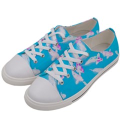 Koi Carp Scape Women s Low Top Canvas Sneakers by essentialimage