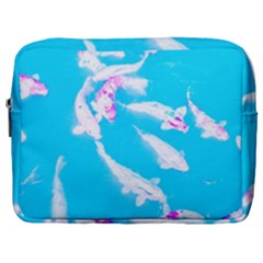 Koi Carp Scape Make Up Pouch (large) by essentialimage