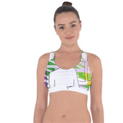 Nurse Cross String Back Sports Bra by snowwhitegirl