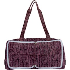 Knitted Wool Rose Multi Function Bag by snowwhitegirl