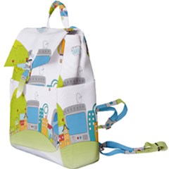 City Village Digital Home Town Buckle Everyday Backpack by Simbadda