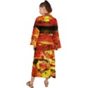 Secret Sign Of Masons Maxi Kimono View2