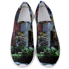 Hot Day In Dallas 7 Men s Slip On Sneakers by bestdesignintheworld