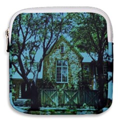 Hot Day In Dallas 8 Mini Square Pouch by bestdesignintheworld