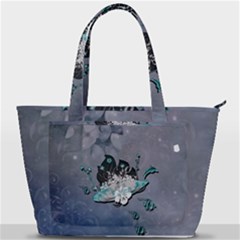 Sport, Surfboard With Flowers And Fish Back Pocket Shoulder Bag  by FantasyWorld7