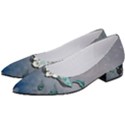 Sport, surfboard with flowers and fish Women s Low Heels View2