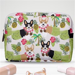 Corgis Pattern Make Up Pouch (medium) by Sudhe