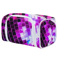 Purple Disco Ball Toiletries Pouch by essentialimage