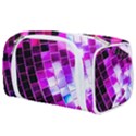 Purple Disco Ball Toiletries Pouch View1