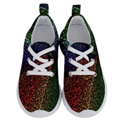 Abstract Colorful Pieces Mosaics Running Shoes by Vaneshart