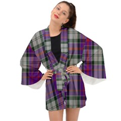 Culloden Dress Tartan Long Sleeve Kimono by impacteesstreetwearfour