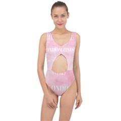 Paris, London, New York Center Cut Out Swimsuit by Lullaby