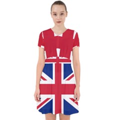 Uk Flag Adorable In Chiffon Dress by FlagGallery