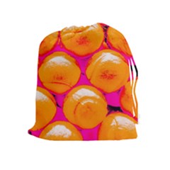 Pop Art Tennis Balls Drawstring Pouch (xl) by essentialimage