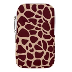 Animal Print Giraffe Patterns Waist Pouch (large) by Vaneshart