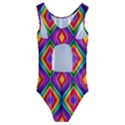 ABSTRACT-B-1 Kids  Cut-Out Back One Piece Swimsuit View2