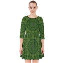 Fauna Nature Ornate Leaf Smock Dress View1