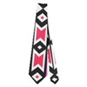 Red rhombus and other shapes                                             Necktie View1