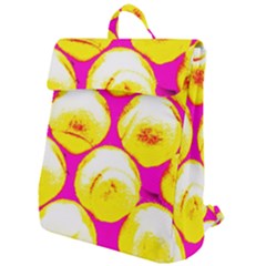 Pop Art Tennis Balls Flap Top Backpack by essentialimage