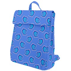 Surfer Pattern Flap Top Backpack by bloomingvinedesign