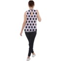 Argyle 316837 960 720 Mock Neck Chiffon Sleeveless Top View2