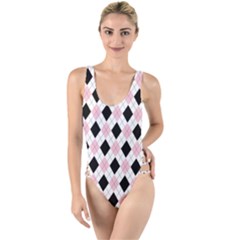 Argyle 316837 960 720 High Leg Strappy Swimsuit by vintage2030