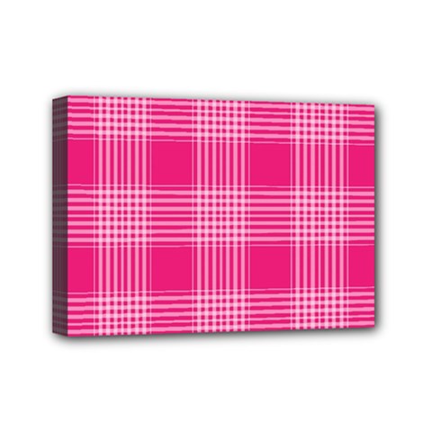 Checks 316856 960 720 Mini Canvas 7  X 5  (stretched) by vintage2030