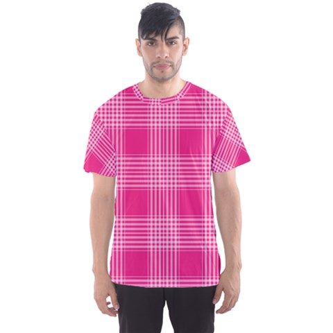 Checks 316856 960 720 Men s Sports Mesh Tee by vintage2030